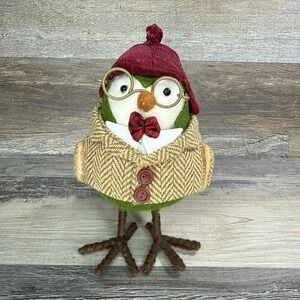 Target Spritz 2017 Fabric Bird Featherly Friends "Quincy"  Retired Wondershop